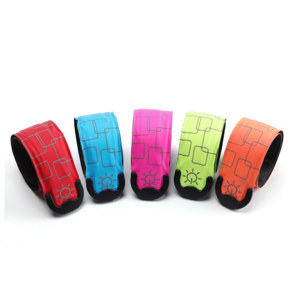 Running Visibility Gear - Akku-betriebenes Nachtlauf-Armband in 5 Farben, USB-aufladbar,