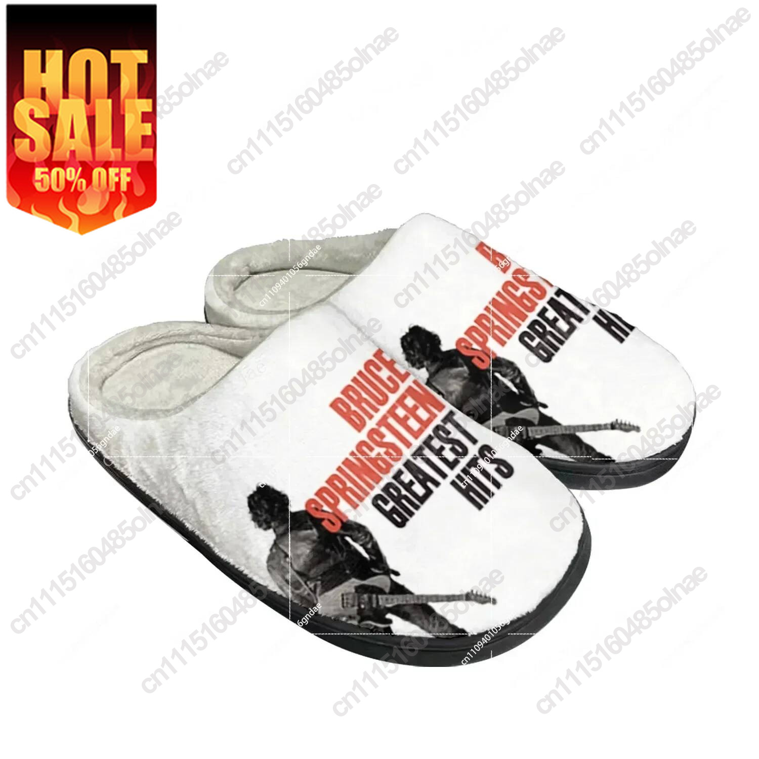 Running Shoes Men - Born To Run – personalisierte Baumwoll-Hausschuhe
