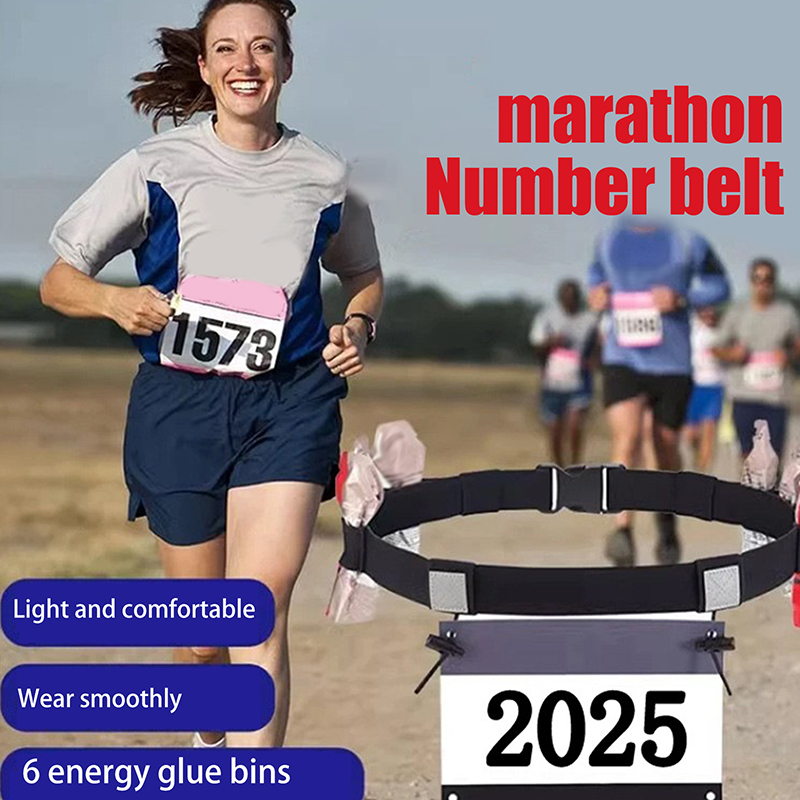 Running Belt - Running Race Number Belt Hüfttasche Latzhalter