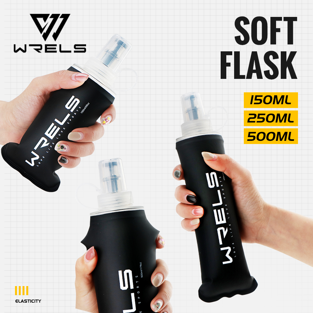Hydration Vest - WRELS Soft Flask TPU Ultraleichte, zusammenklappbare,