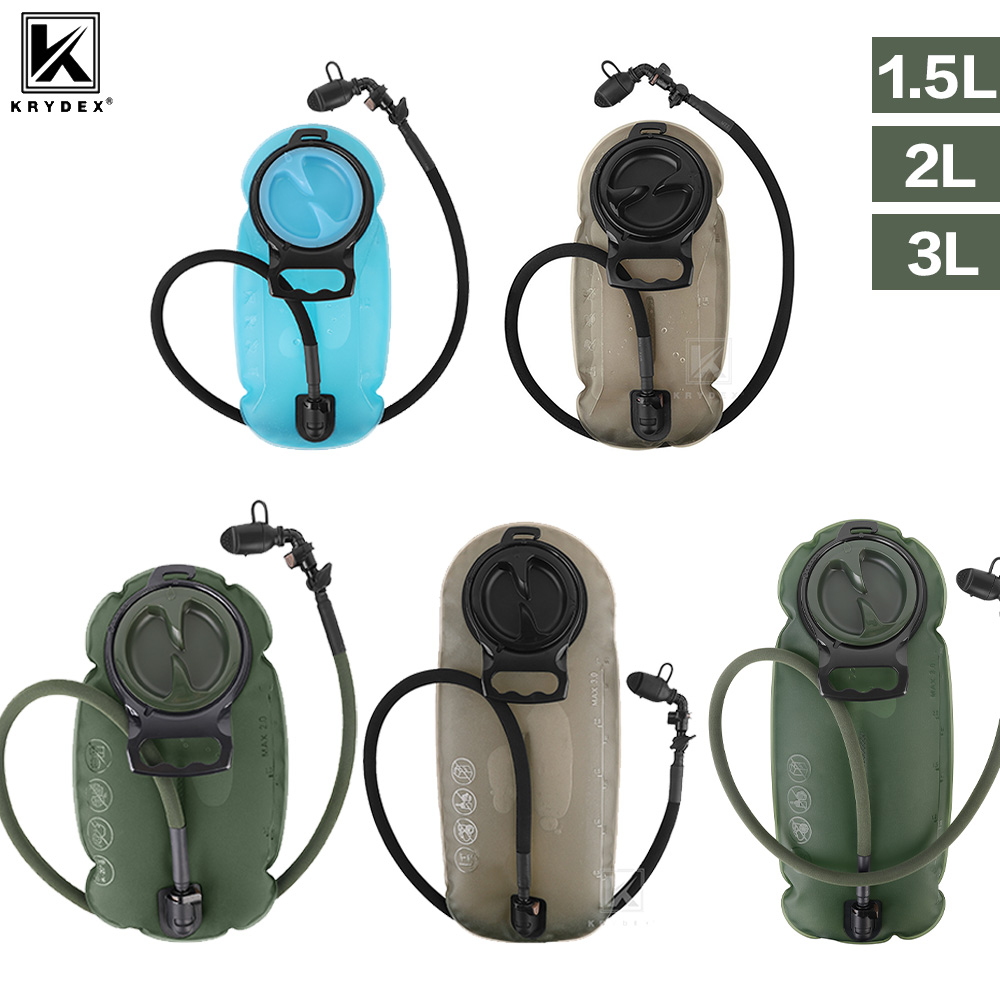 Hydration Vest - KRYDEX Taktische 1,5L 2L 3L Wasserblase-Tasche