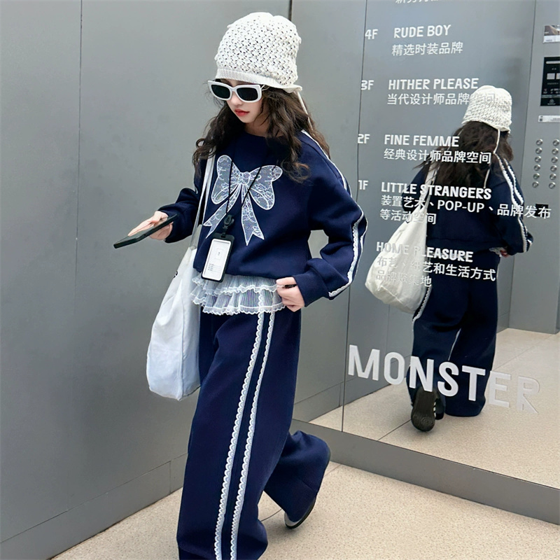 Herbst Mädchen Spitze Sets Kin – Running Gear Kids Bewertung und Preis