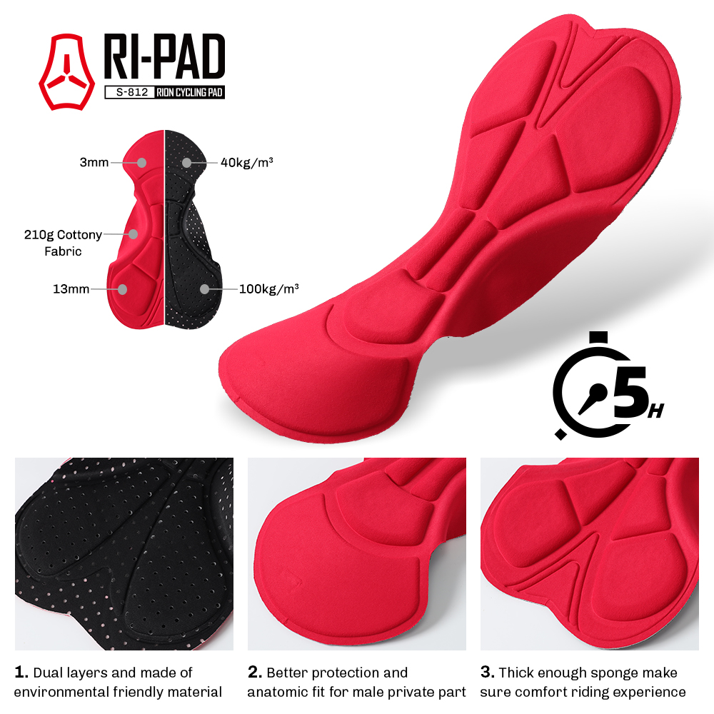 Rion Radsport Träger hose 3/4  – Race Bib Bewertung und Preis