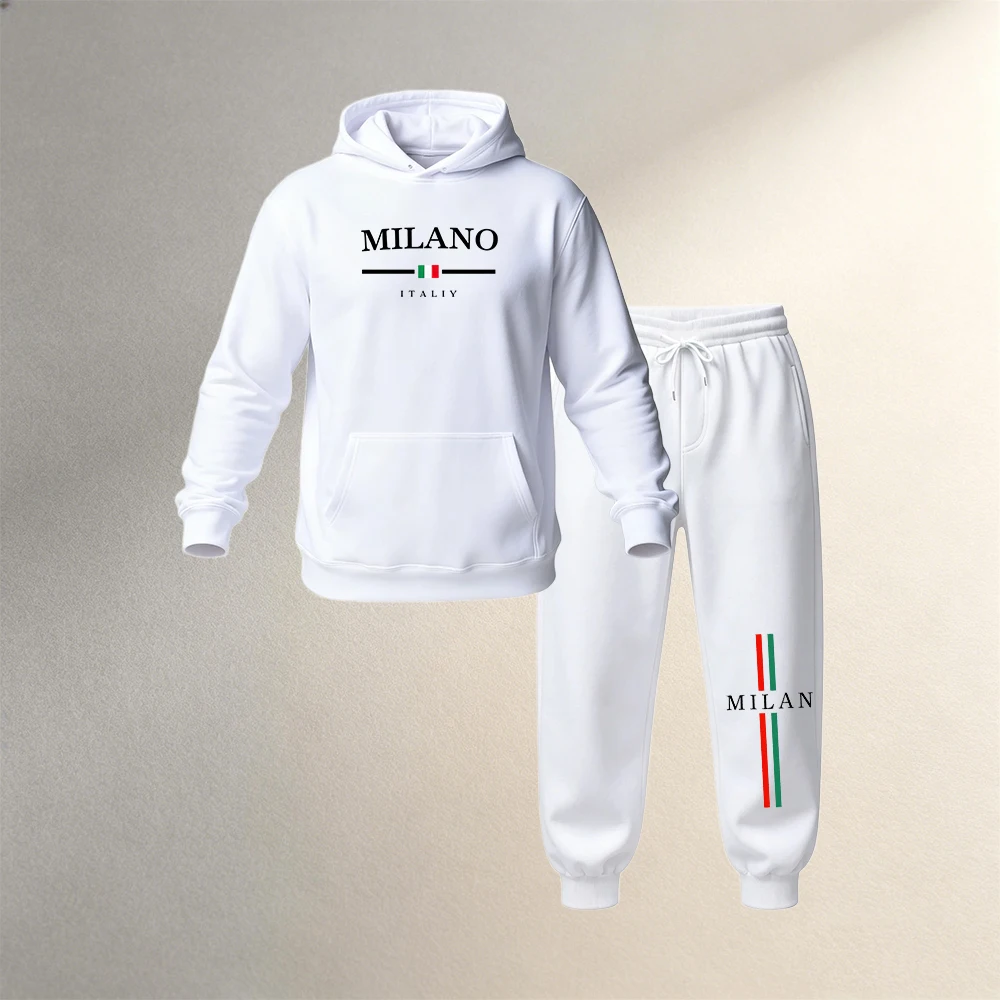 Herrenbekleidung Hoodie-Sets 2 – Joggers Pants Bewertung und Preis
