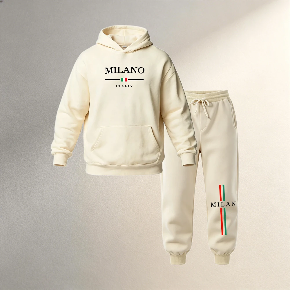 Herrenbekleidung Hoodie-Sets 2 – Joggers Pants Bewertung und Preis